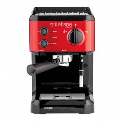 Gruppe CM4677E-GS Italiana Plus Μηχανή Espresso 1050W Πίεσης 20bar Κόκκινη Gruppe CM4677E-GS Italiana Plus Μηχανή Espresso 1050W Πίεσης 20bar Κόκκινη